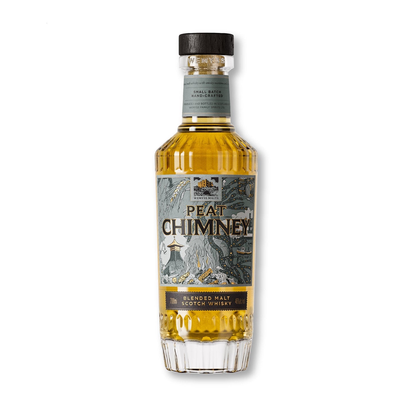 Wemyss Malts Peat Chimney Blended Malt Scotch Whisky