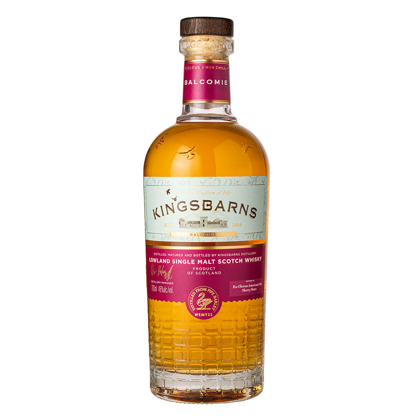 PRE SALE Kingsbarns Balcomie Sherry Cask Matured Single Malt Scotch Whisky