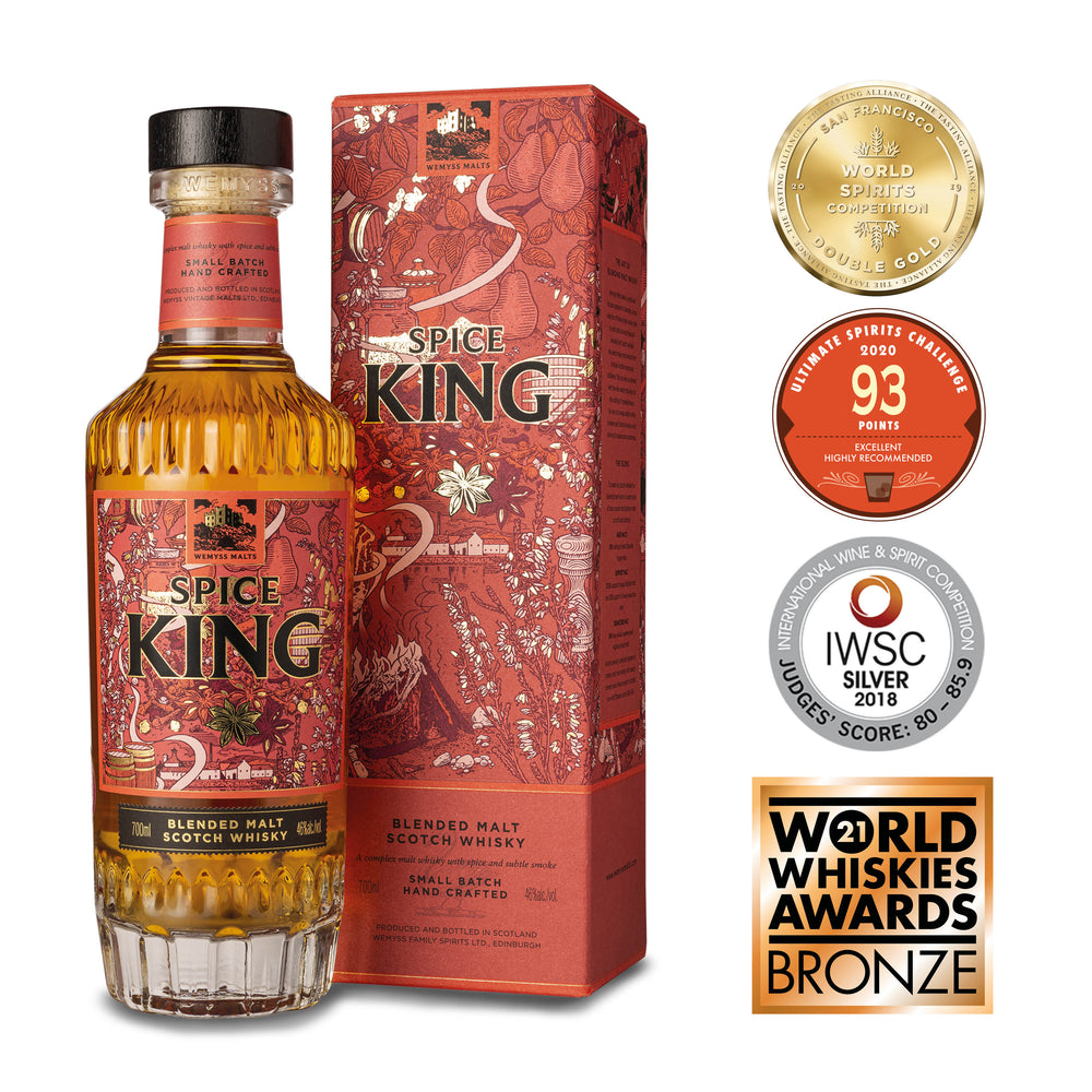 Wemyss Malts Spice King Blended Malt Scotch Whisky