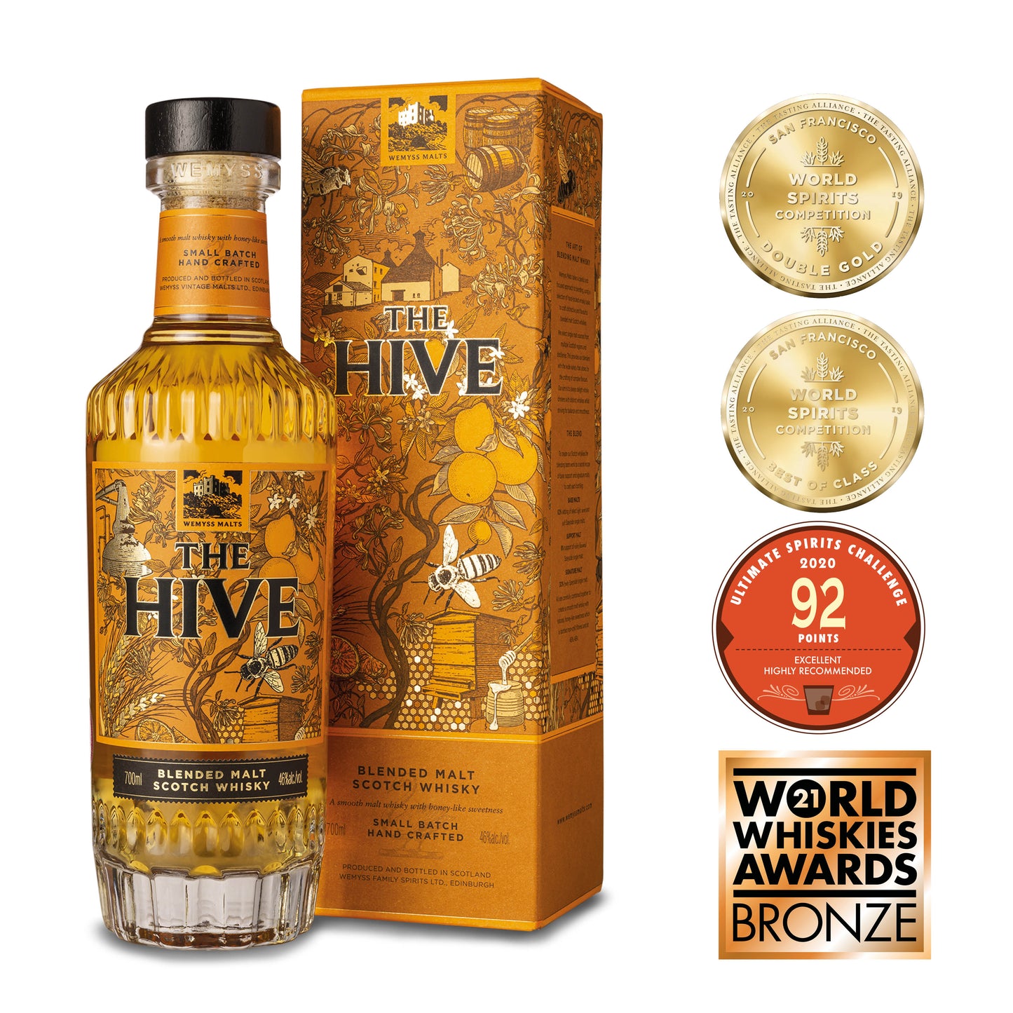 Wemyss Malts The Hive Blended Malt Scotch Whisky